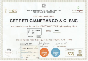 CERTIFICAZIONI